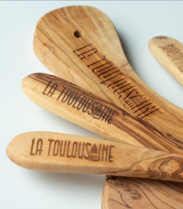 Ustensiles en bois d'olivier La Toulousaine